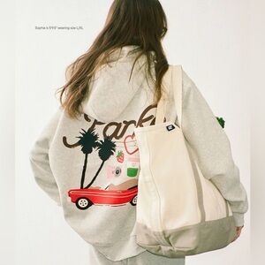 Brand new limited edition PARKE Los Angeles graphic hoodie size S/M